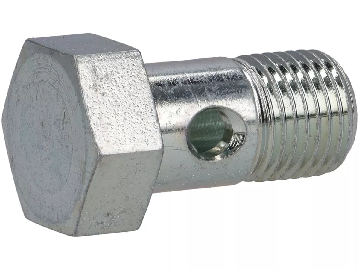 Hohlschraube Bremsleitung Royal Alloy, M10 x 1.00 für GP, JPS, TG 125-350ccm