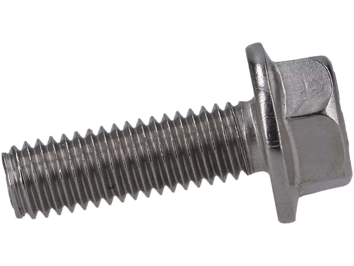 Sekrup flensa dengan kepala segi enam M5 x 16