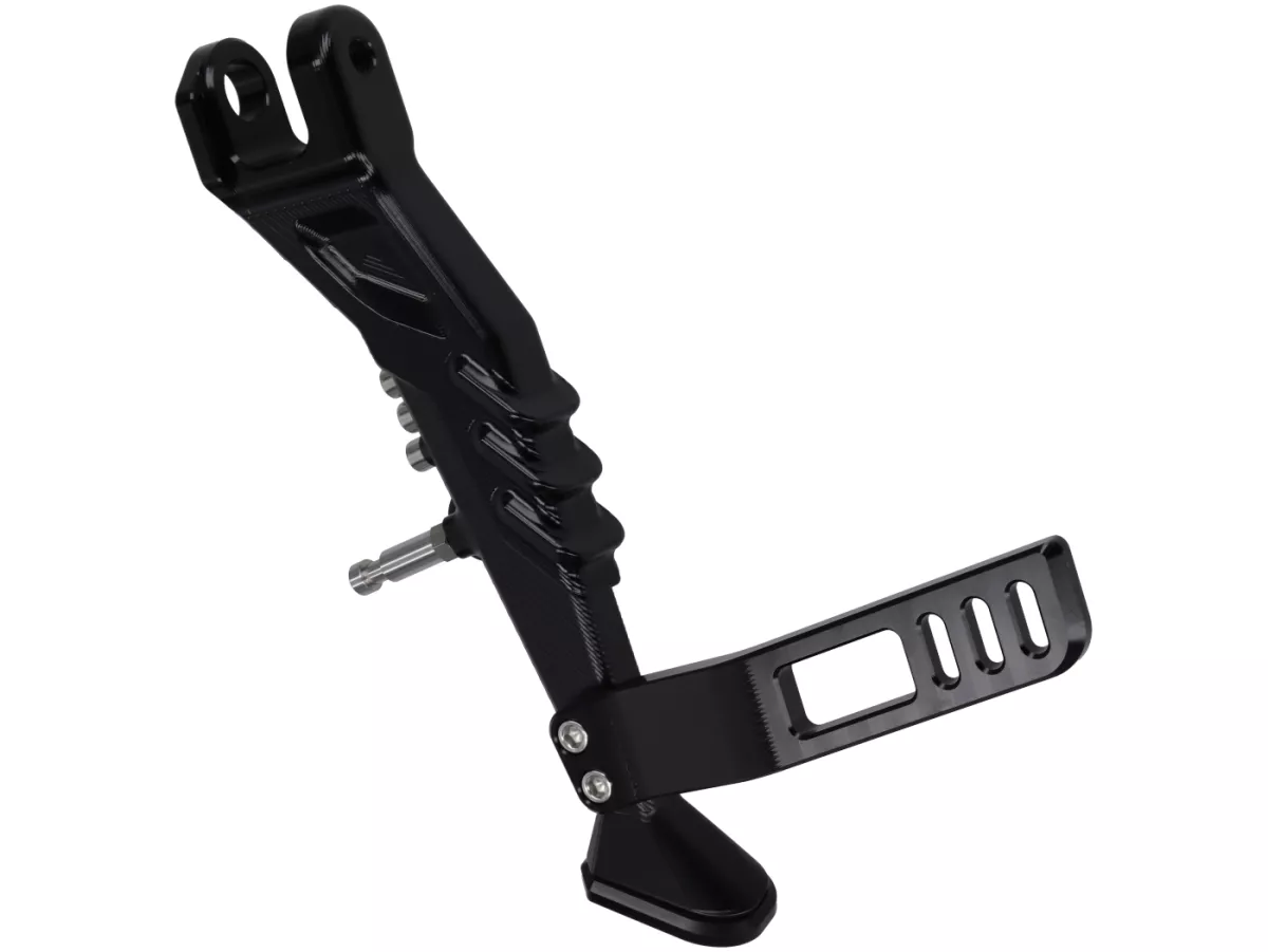 Cavalletto laterale TR Factory, nero per Vespa GTS, GTS Super, GTV, GT 60, 125-310cc