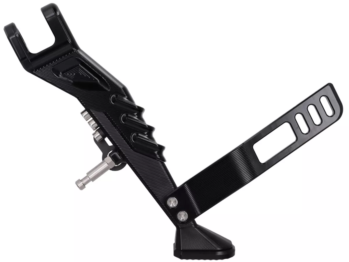 Cavalletto laterale TR Factory, nero per Vespa GTS, GTS Super, GTV, GT 60, 125-310cc