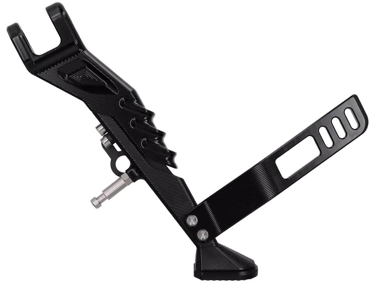 Cavalletto laterale TR Factory, nero per Vespa GTS, GTS Super, GTV, GT 60, 125-310cc