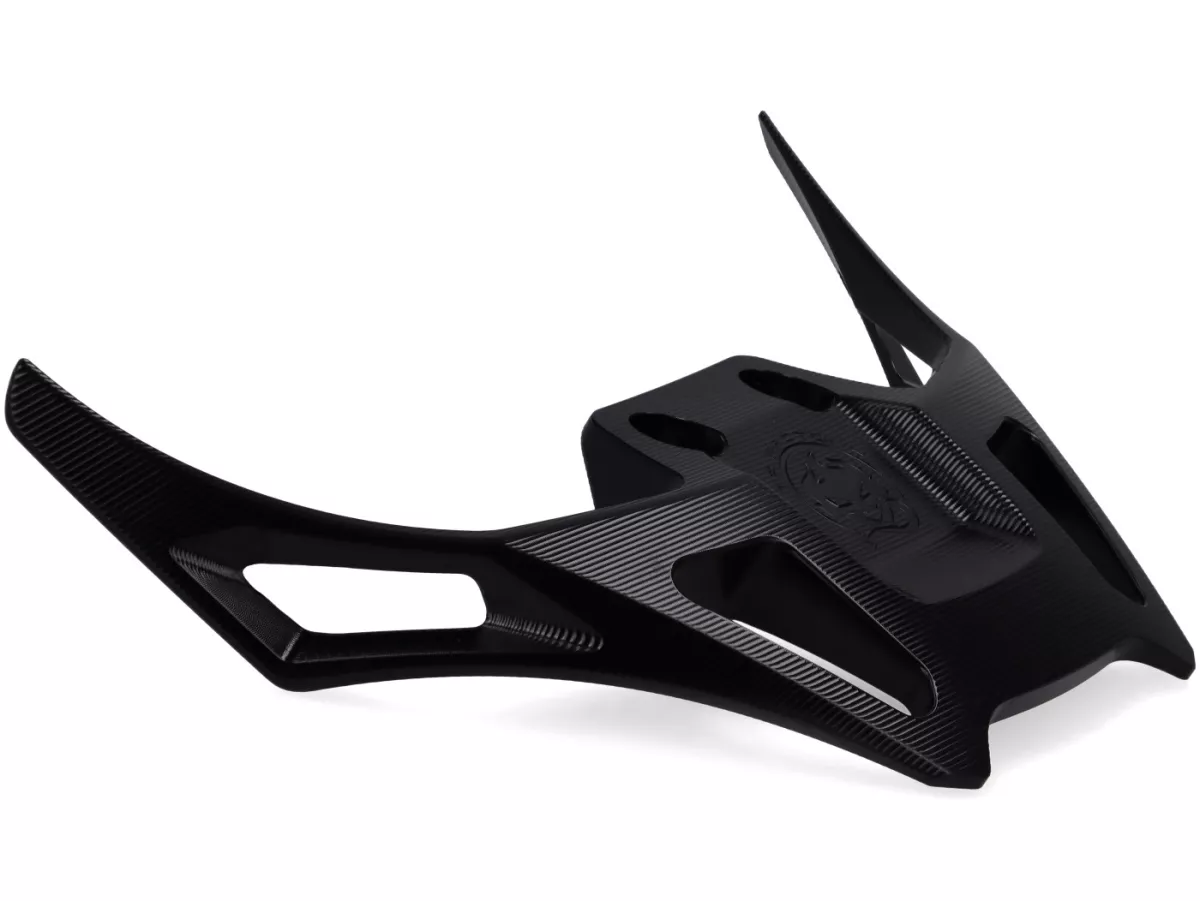 Ducktail spoiler TR Factory V2, black for Vespa GTS, GTS Super, GTV, GT 60, GT, GT L, Sprint, Primavera