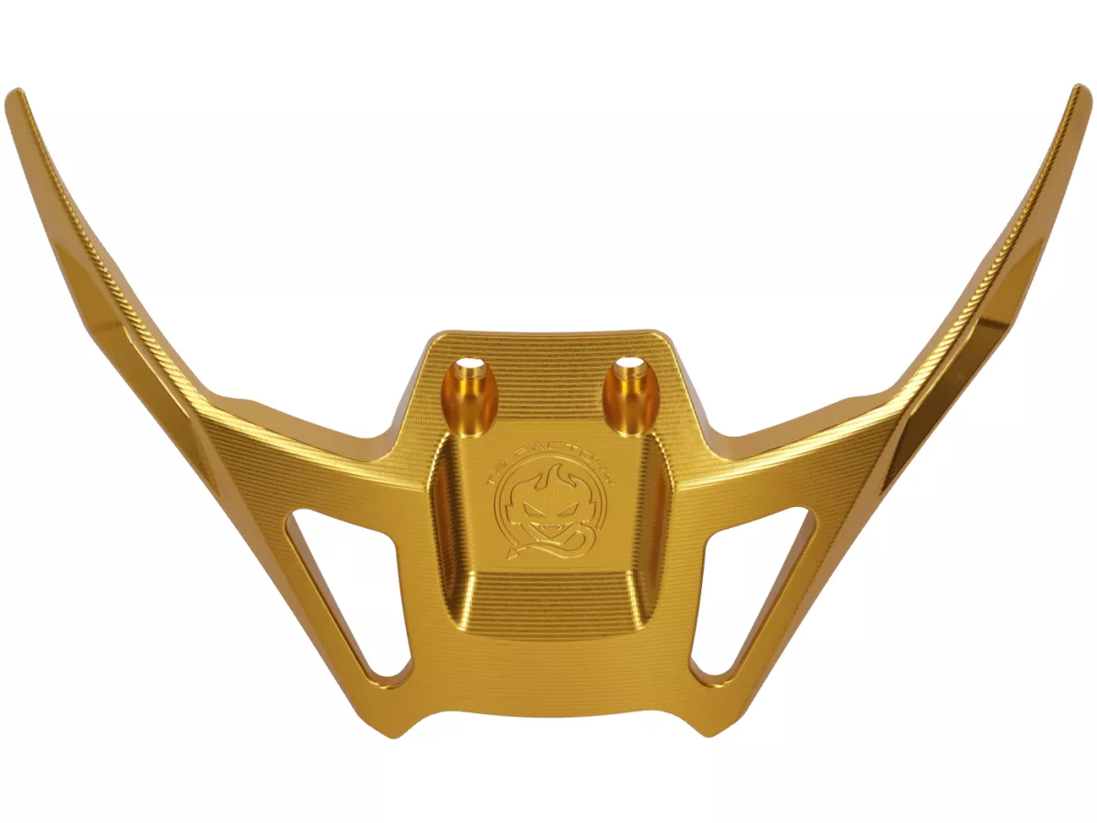 Ducktail spoiler TR Factory V2, oro para Vespa GTS, GTS Super, GTV, GT 60, GT, GT L, Sprint, Primavera