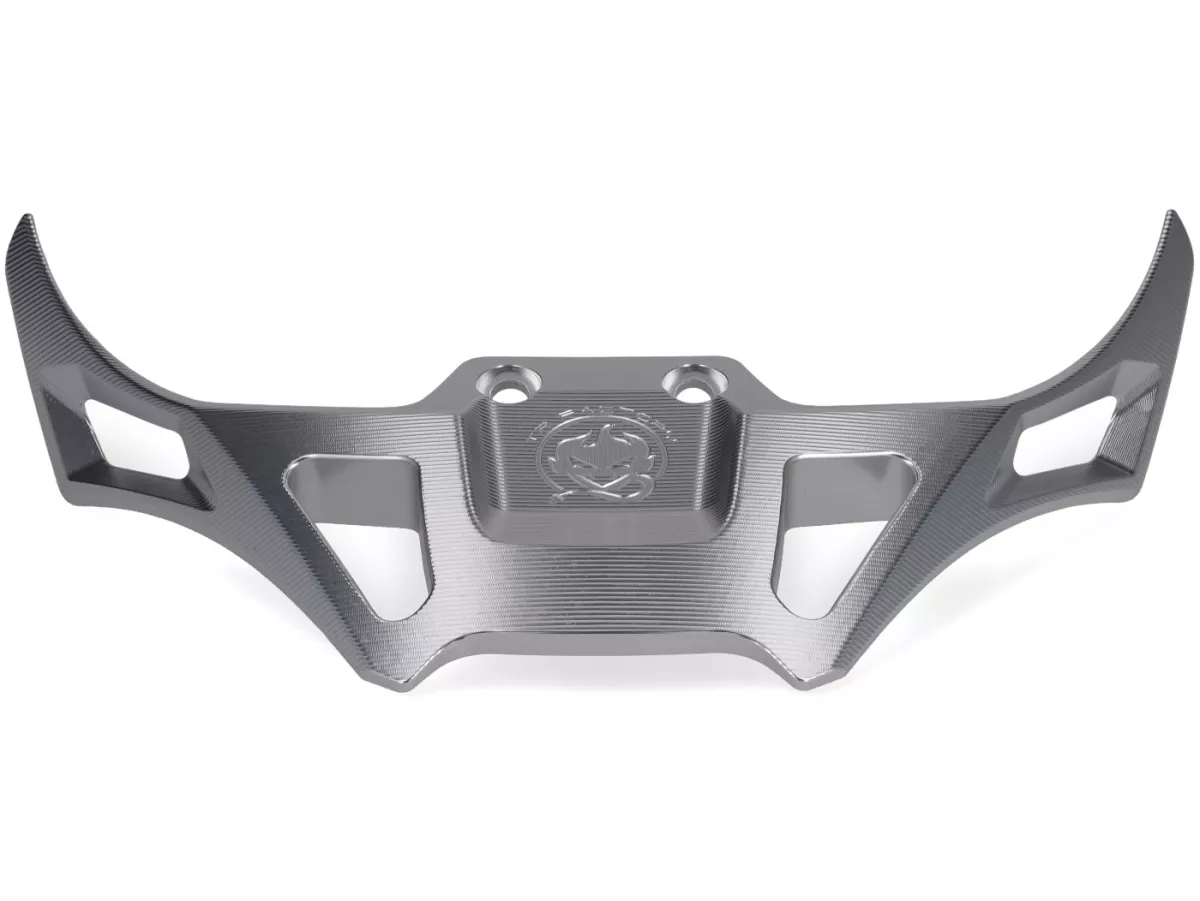 Ducktail spoiler TR Factory V2, silver for Vespa GTS, GTS Super, GTV, GT 60, GT, GT L, Sprint, Primavera