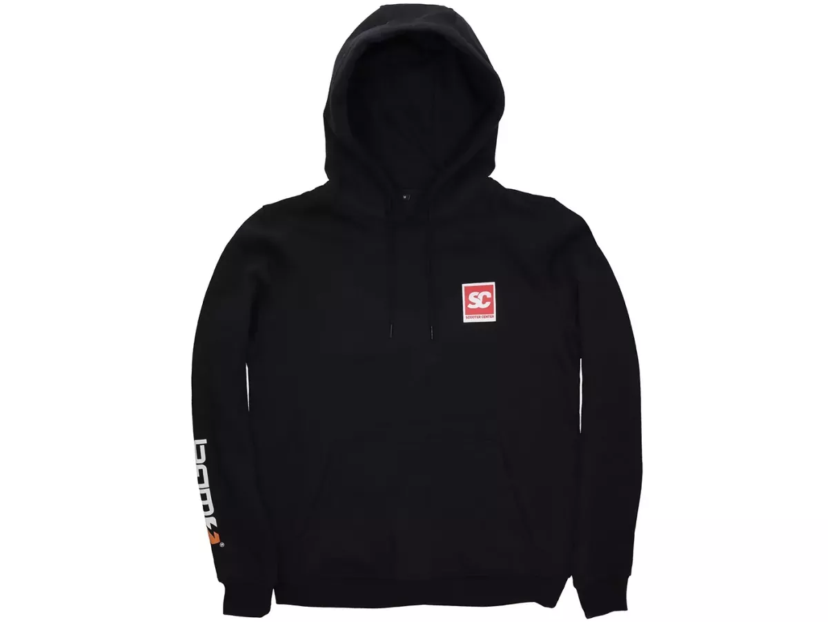Scooter Center „Exploded Cylinder“-hoodie – Black Edition