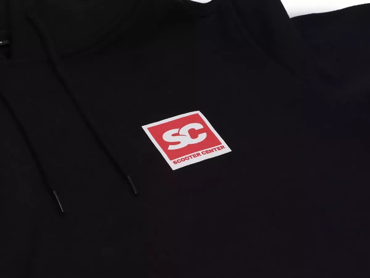 Scooter Center „Exploded Cylinder“-hoodie – Black Edition