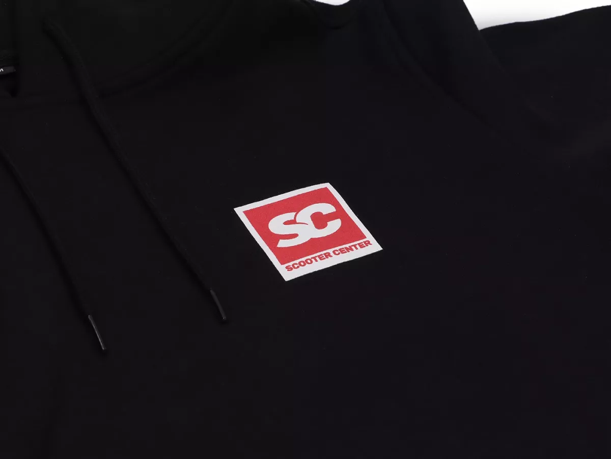 Scooter Center “Exploded Cylinder” Hoodie – Black Edition - L