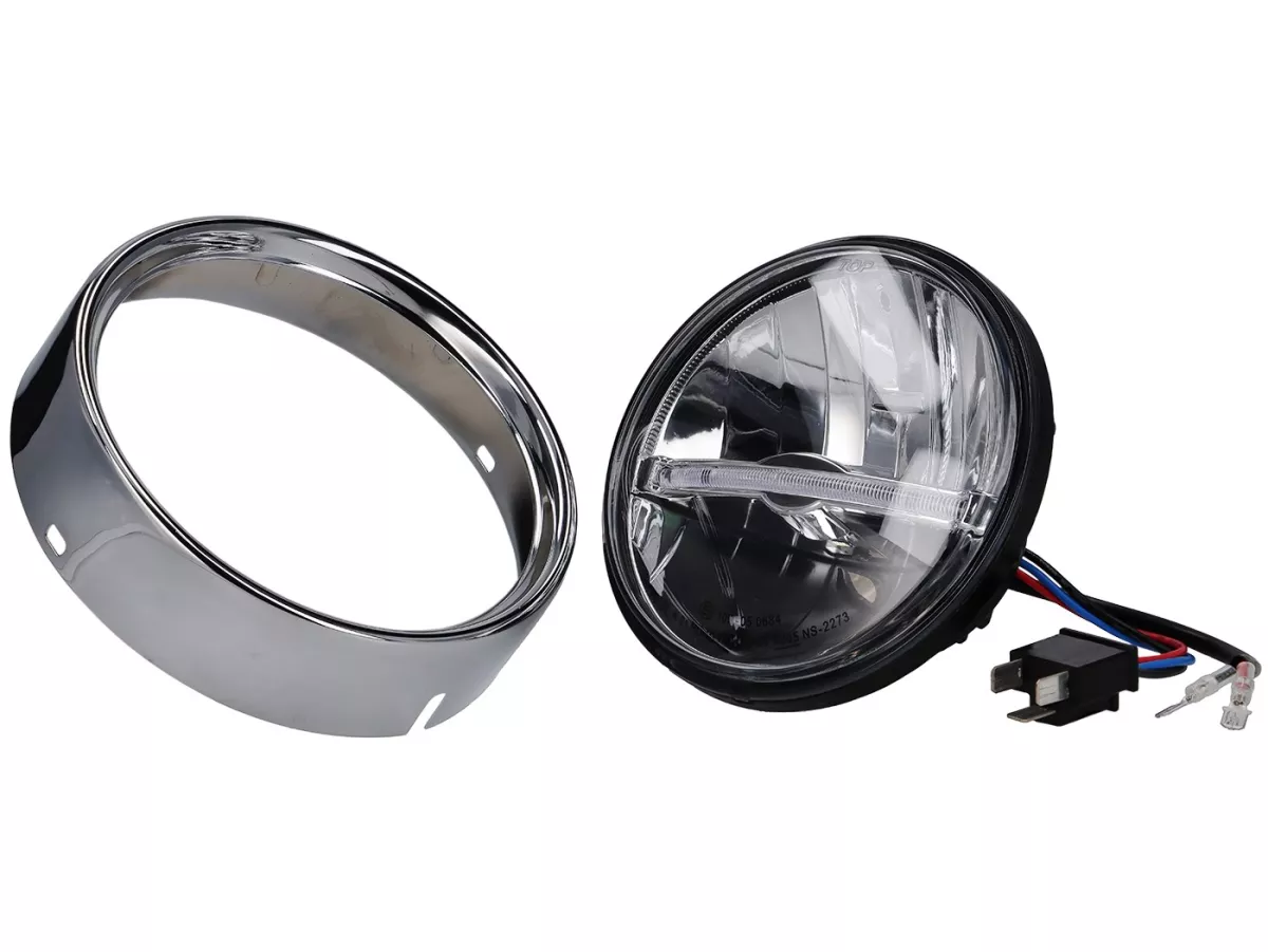 **RÜSTARTIKEL** Lampu depan BGM LED Ø = 5-3/4