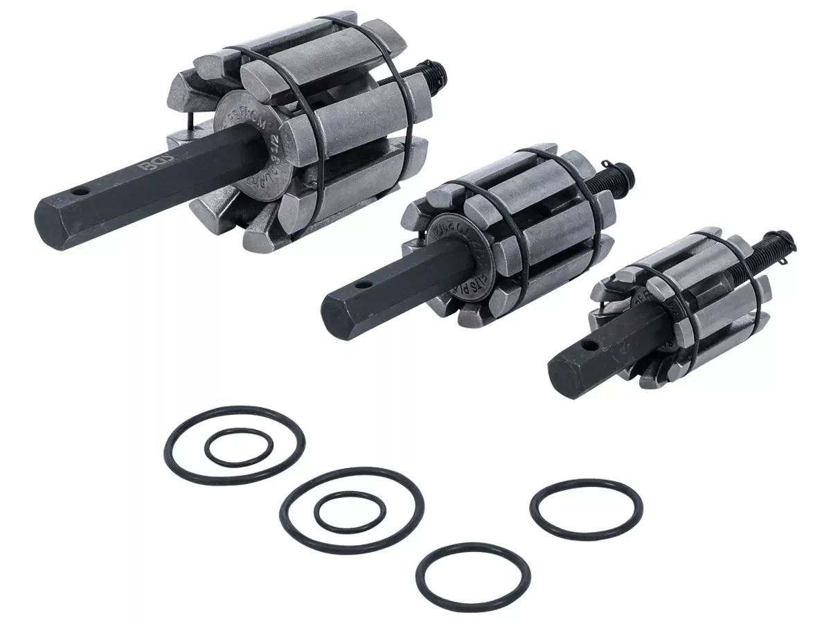 Auspuffrohr-Aufweitungs-Set -BGS Technic- Ø=31-87mm - 3 teilig