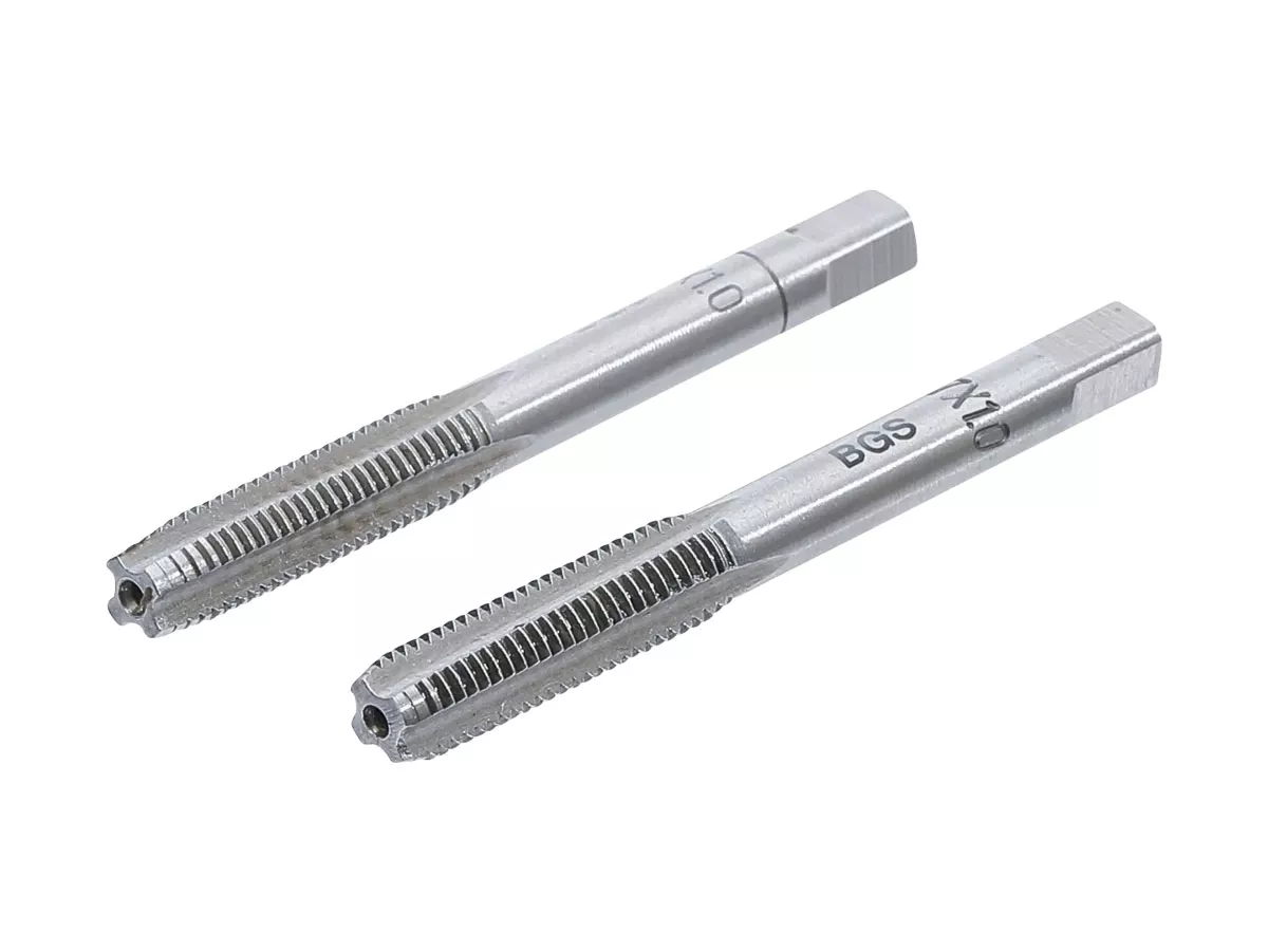 Set tapjes - BGS Technic - GCr15, 2-delig - M7x1,00