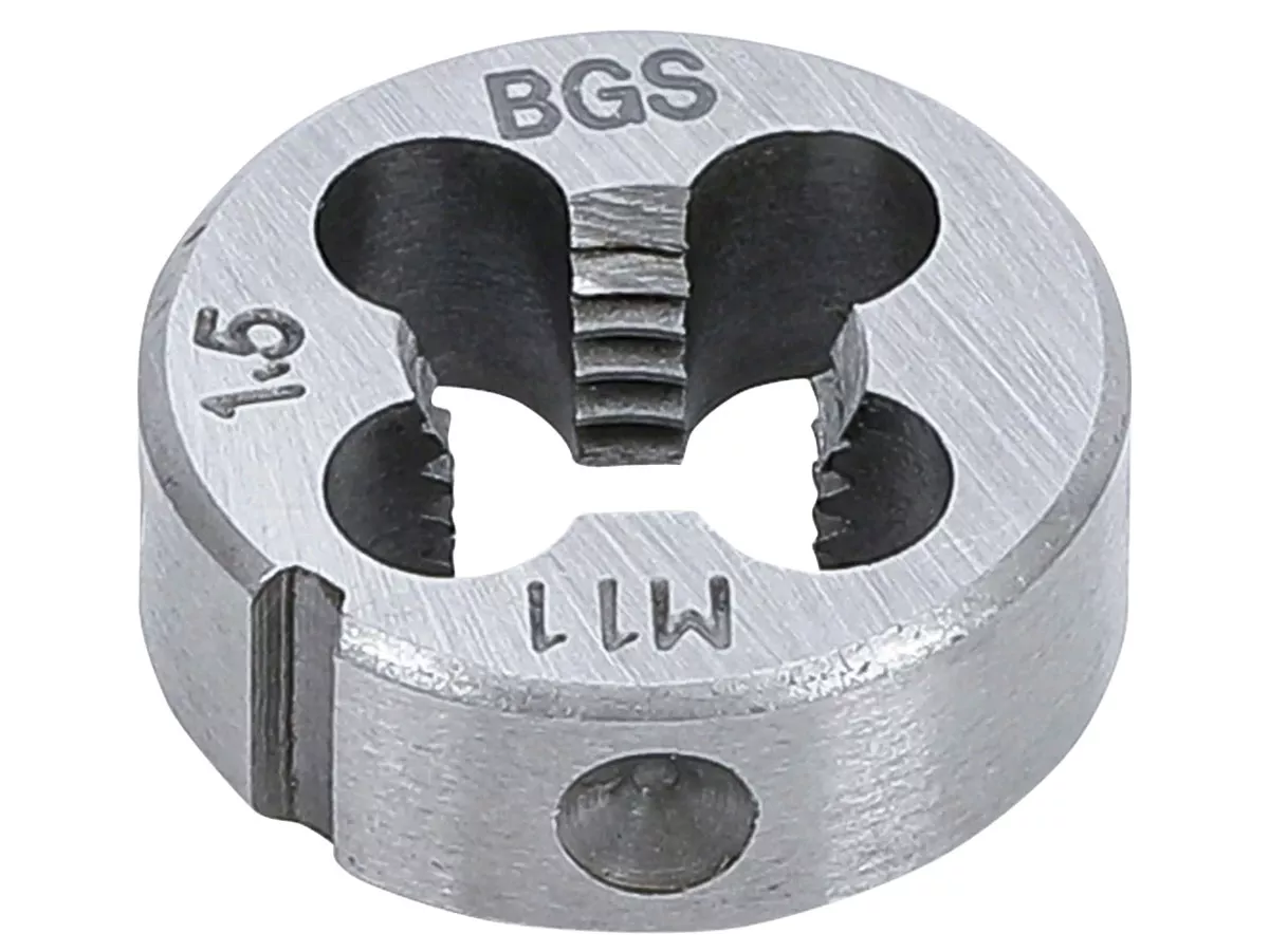 Machos de roscar -BGS Technic- GCr15, 25 mm - M11x1,50