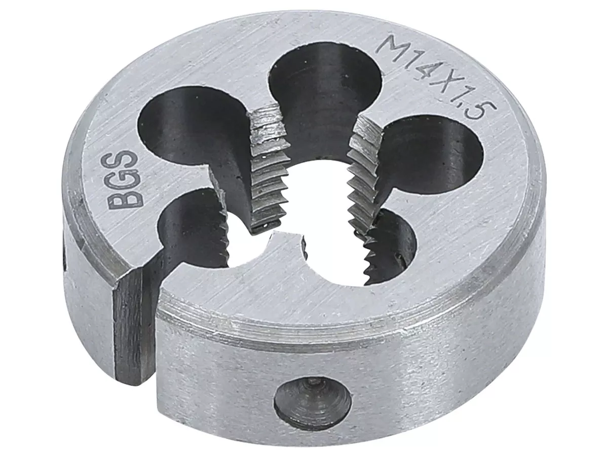 Alat Pemotong Ulir -BGS Technic- GCr15, 38 mm - M14x1,50