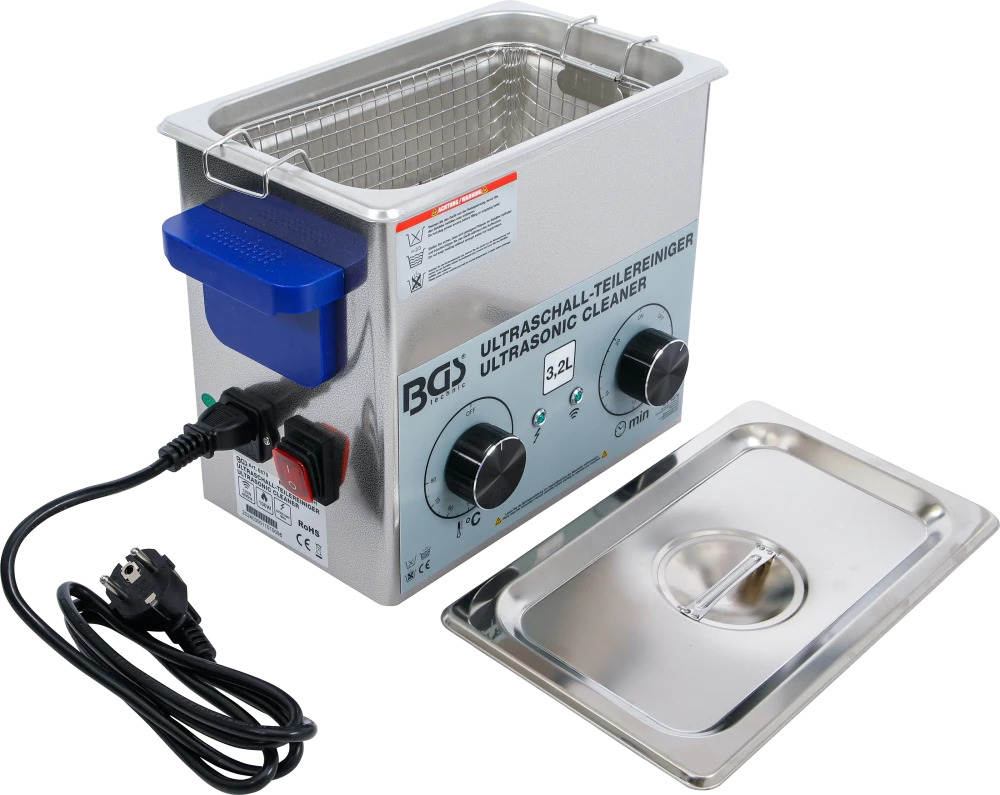 Ultraschall-Teilereiniger -BGS Technic- 3,2 Liter