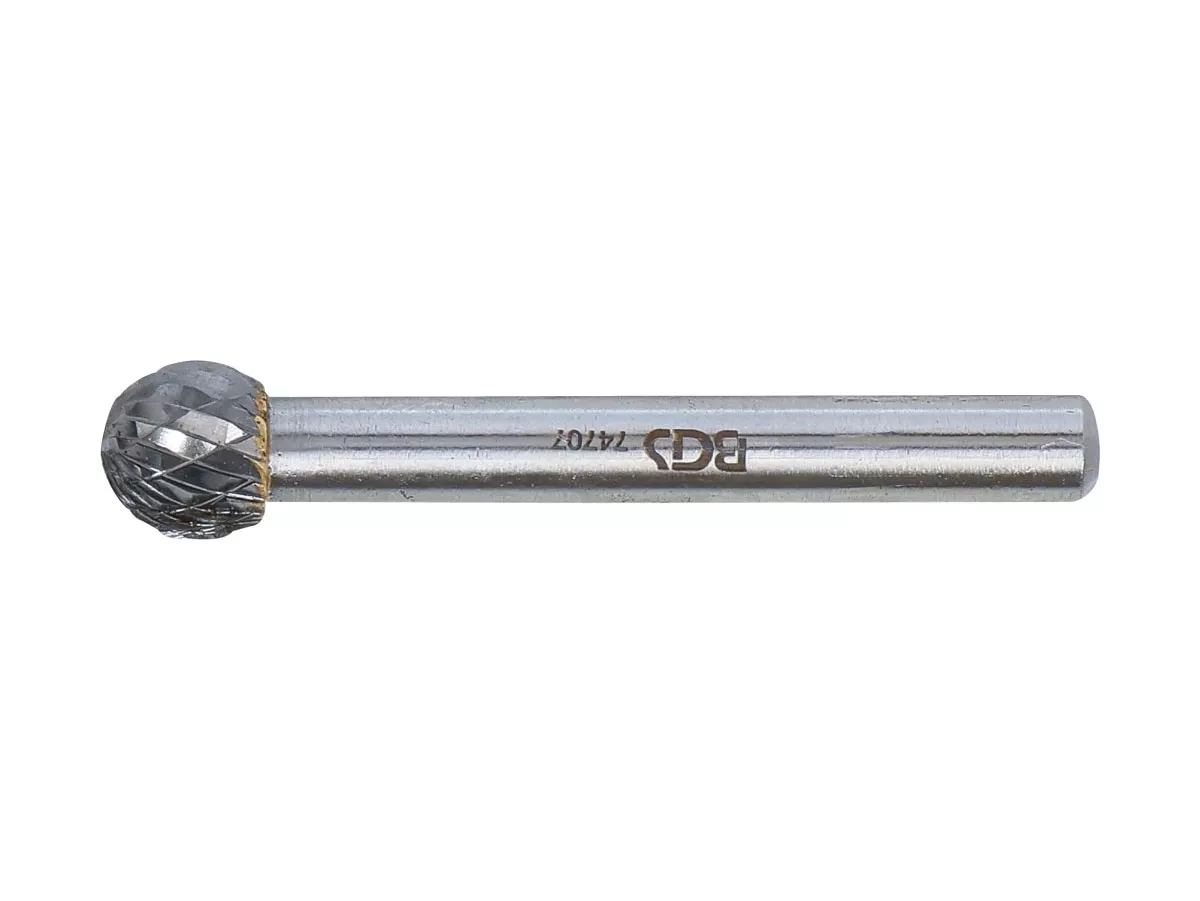 Frässtift HSS -BGS Technic- 6mm / 55mm - Kugelform