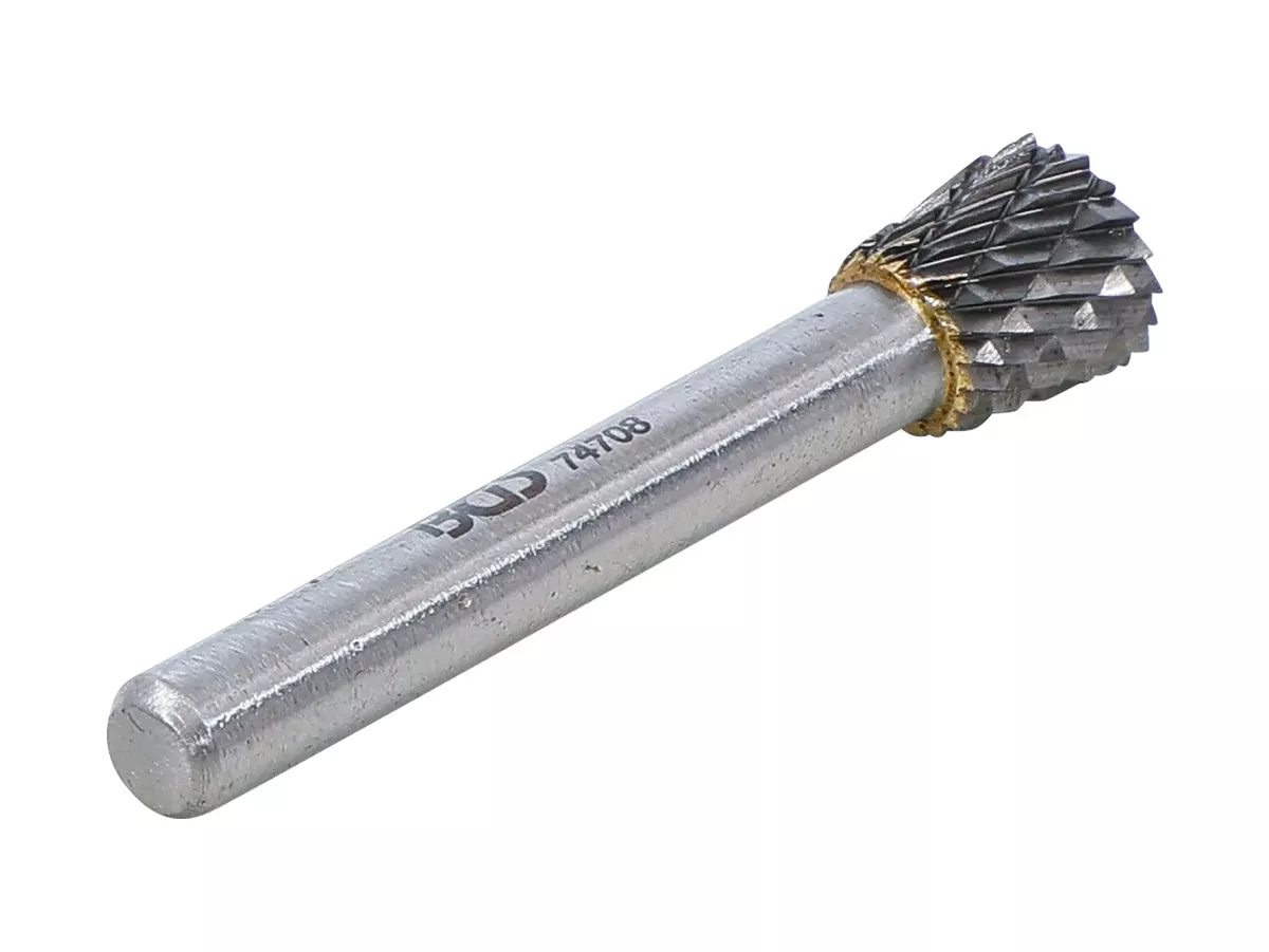 Frässtift HSS -BGS Technic- 6mm / 50mm - Kegekstumpf