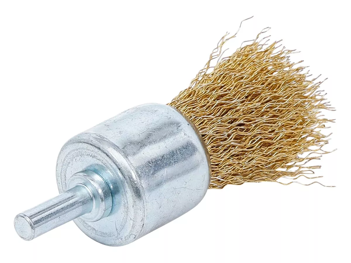 Bristle Wire Brush - BGS Technic - Ø 25 mm - 6 mm Shank