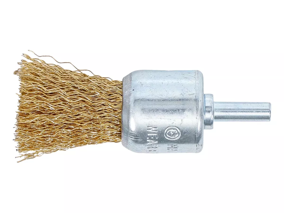 Bristle Wire Brush - BGS Technic - Ø 25 mm - 6 mm Shank