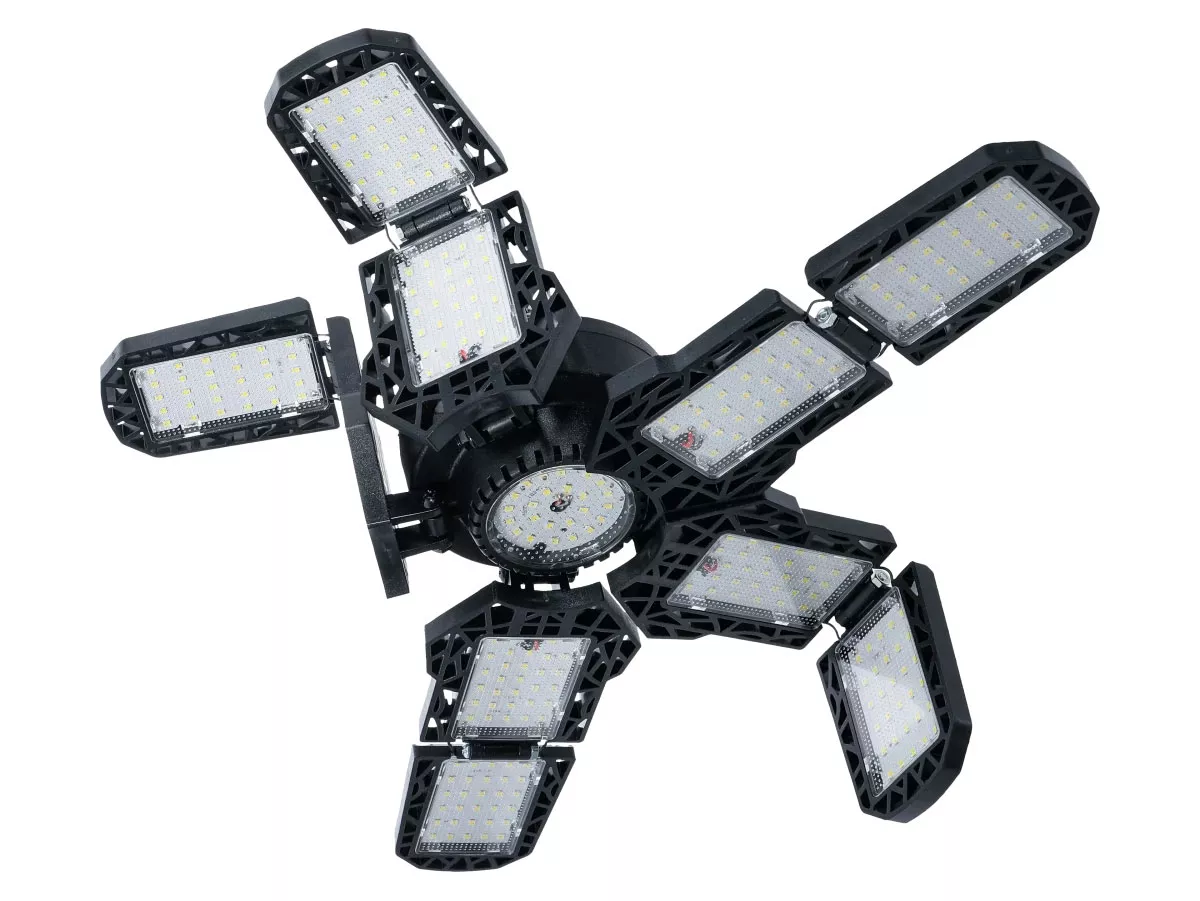 LED-lampa – BGS Technic – verkstads-/garagelampa – 78 W