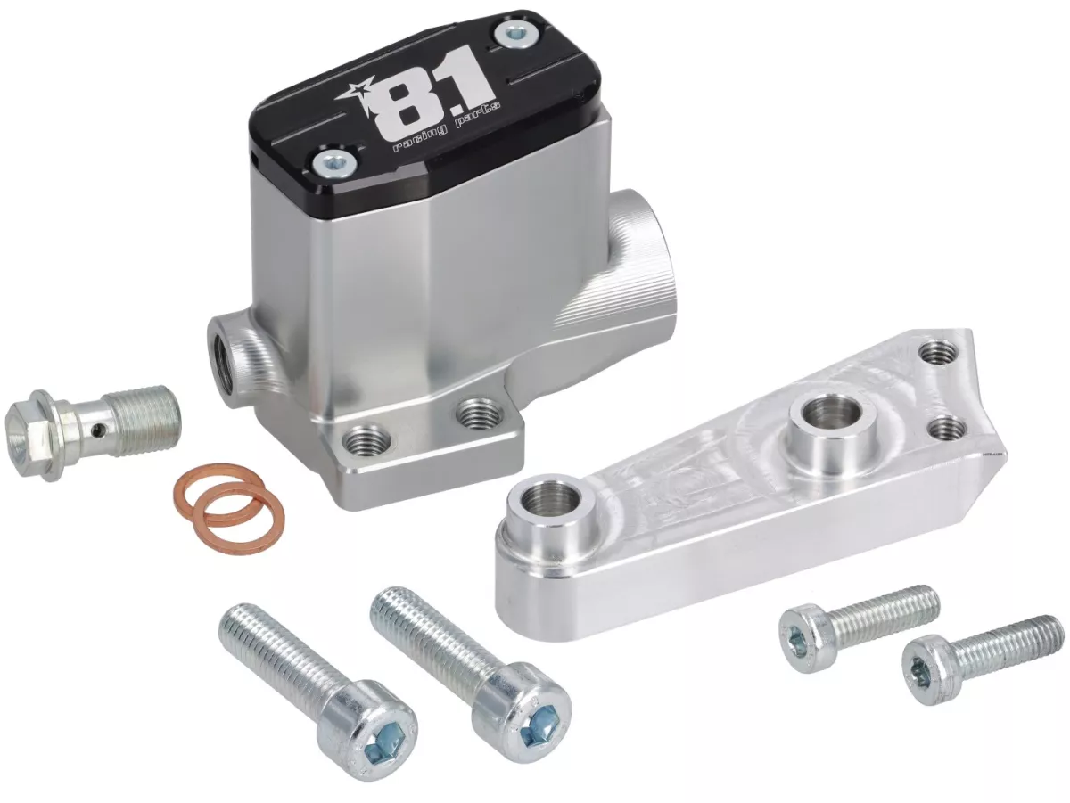 Bremspumpe vorne -8.1 OTTOPUNTOUNO- Kolben Ø=11mm, CNC - Vespa​ PK S, PK XL1- rechts, Schwarz