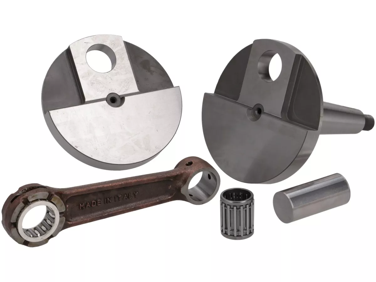 Set blok engkol Lambretta -COSMOTO- HPC, langkah 64 mm, batang engkol 120 mm, pin piston 18 mm - Lambretta DL/GP