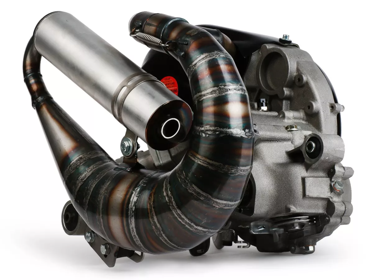 Complete Engine - EGIG PERFORMANCE 180 - 26-28 PS, MAMBA, PHBH30, VMC, VAPE Sport, dynamometer-tuned - Vespa V50, PV125, ET3, PK