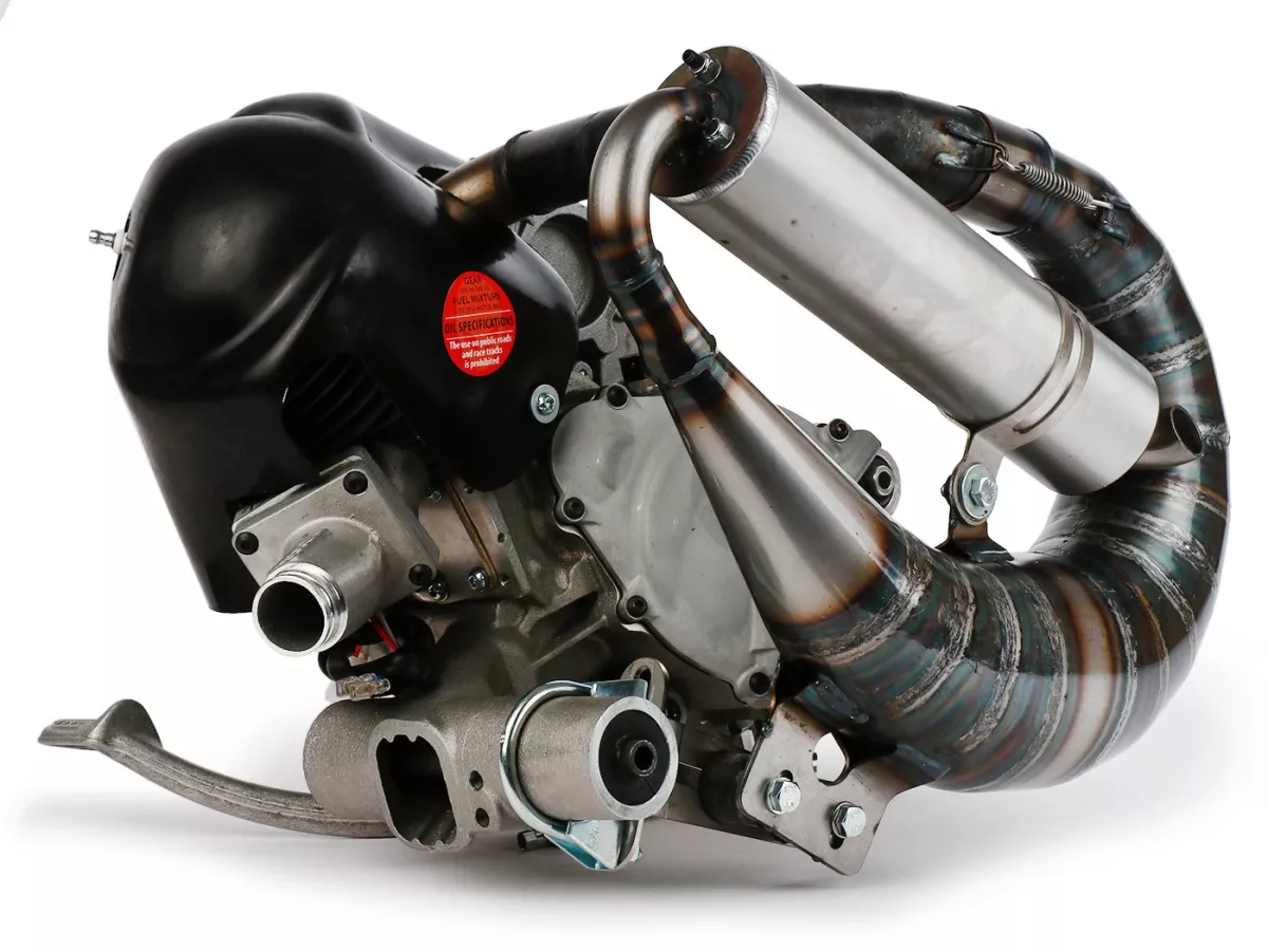 Complete Engine - EGIG PERFORMANCE 180 - 26-28 PS, MAMBA, PHBH30, VMC, VAPE Sport, dynamometer-tuned - Vespa V50, PV125, ET3, PK