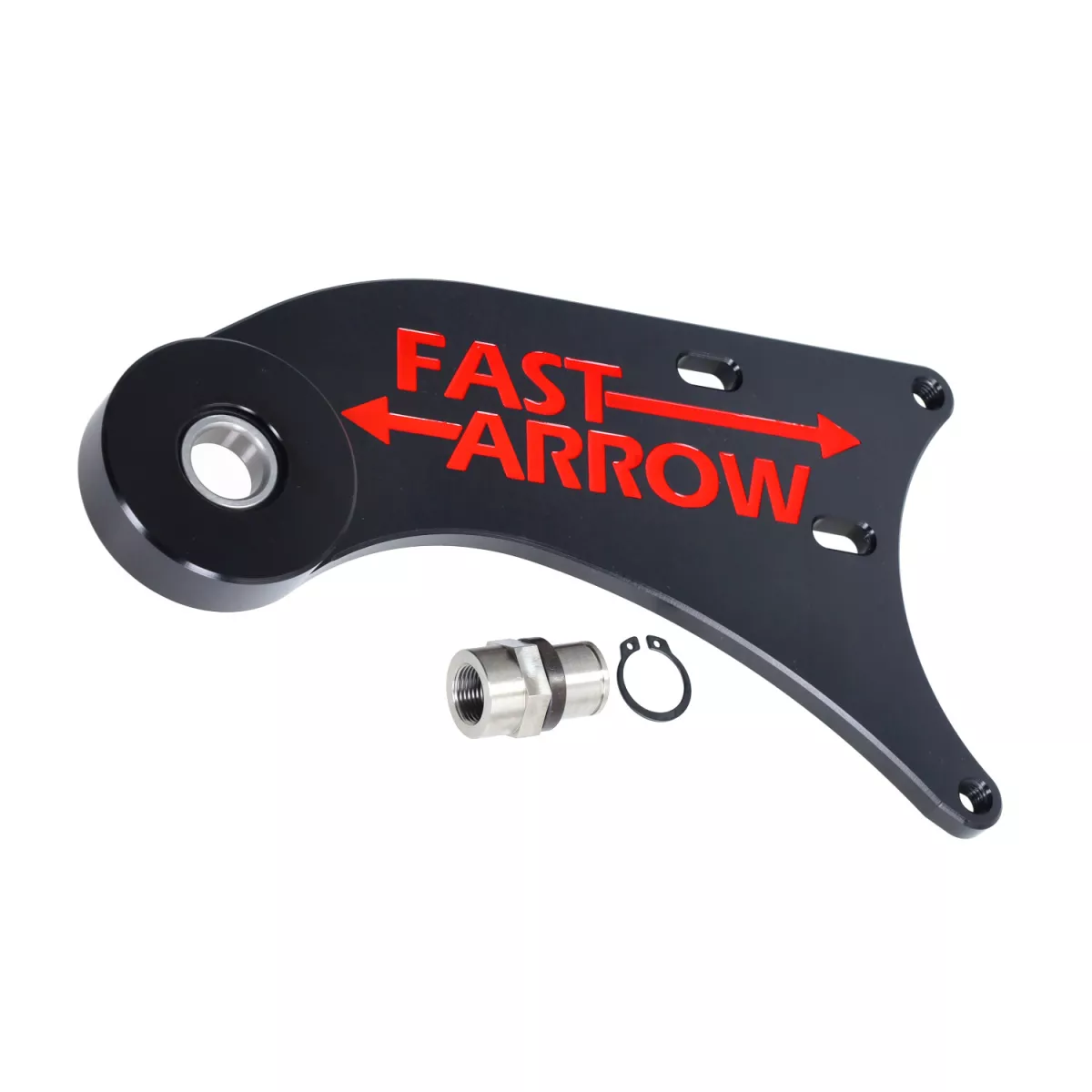 CNC Schwinge / Torsen  -Fast Arrow Pro- Piaggio 50 2T kurz - schwarz