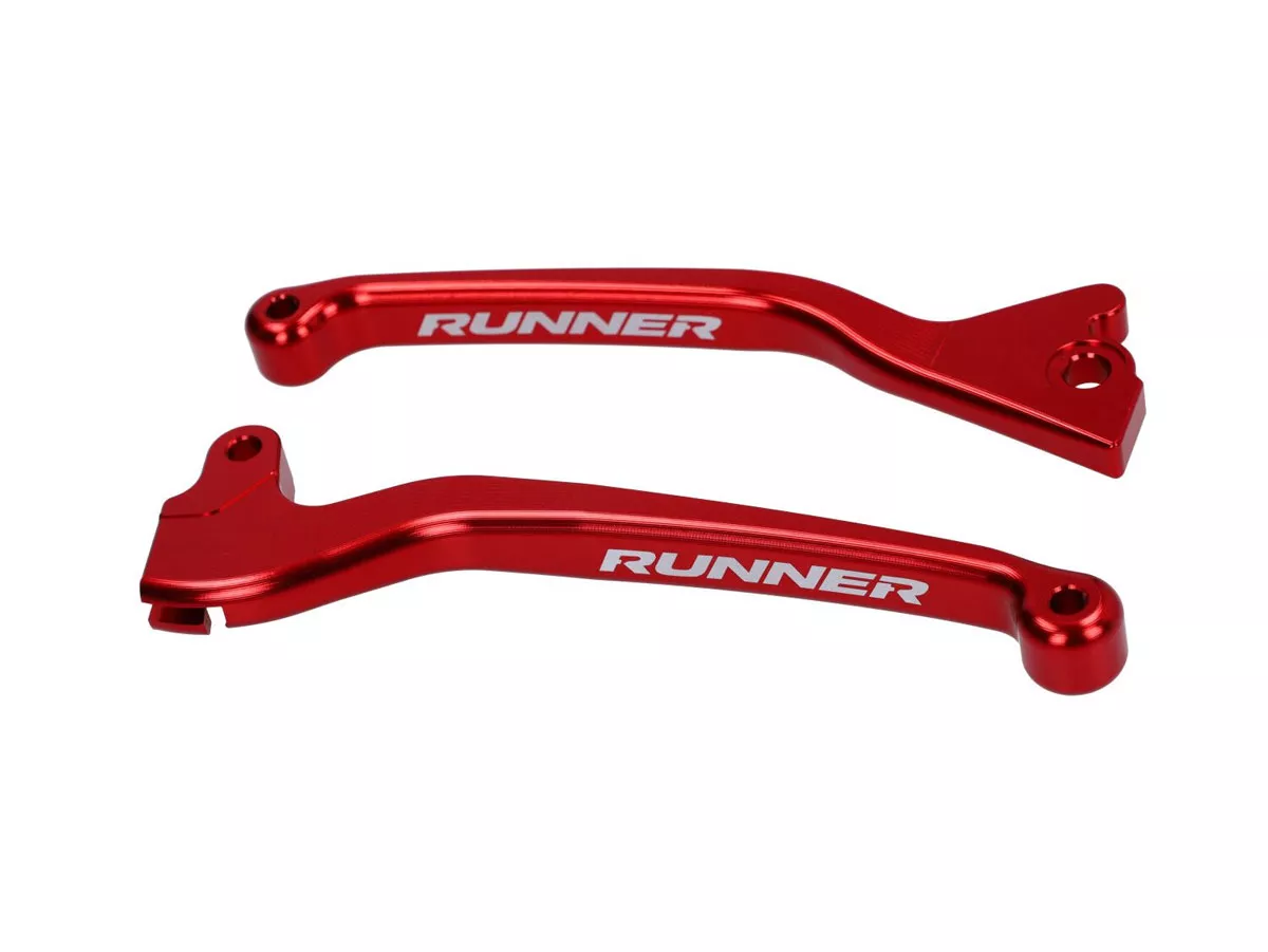 Brake Lever Set - Fast Arrow Pro - CNC - Gilera Runner 50-180 DT - Red