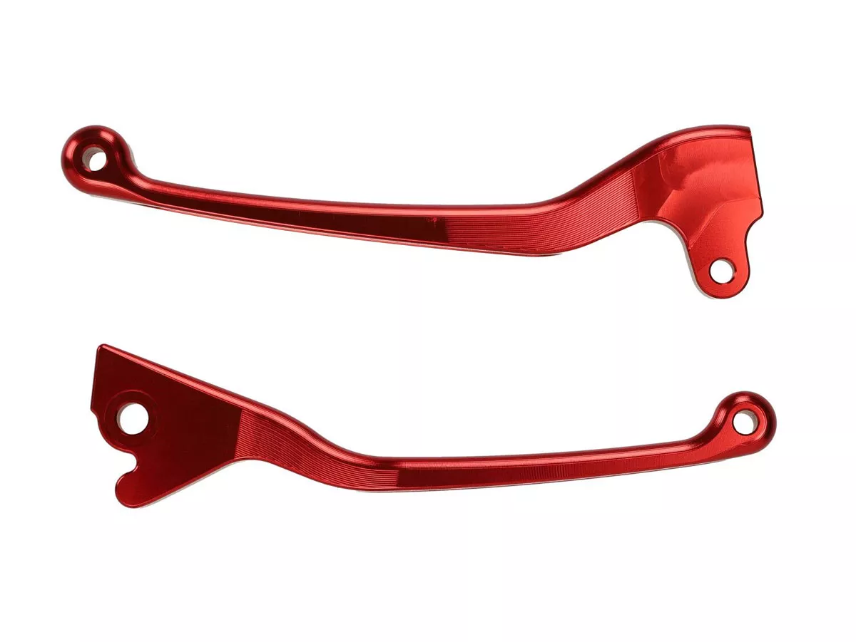 Brake Lever Set - Fast Arrow Pro - CNC - Gilera Runner 50-180 DT - Red