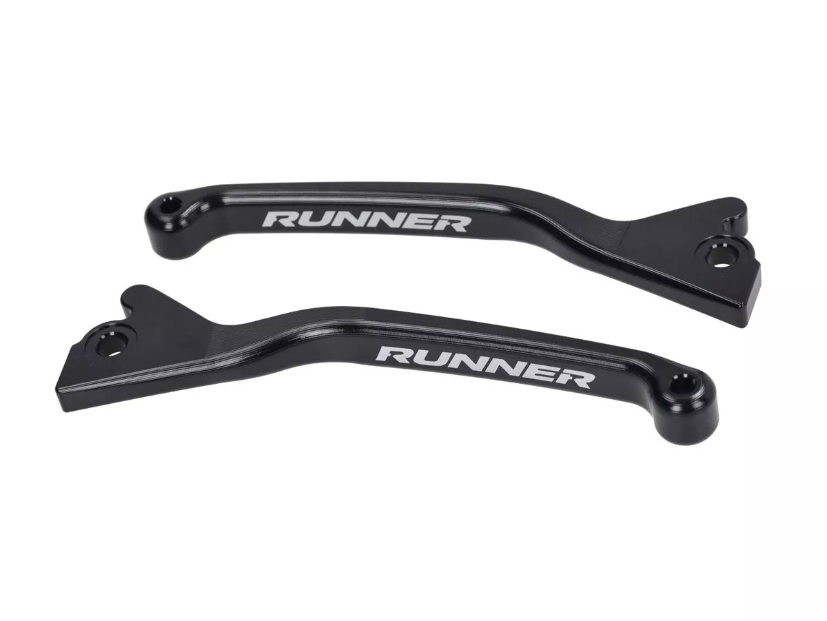 Brake Lever Set - Fast Arrow Pro - CNC - Gilera Runner 50-200 DD - Black