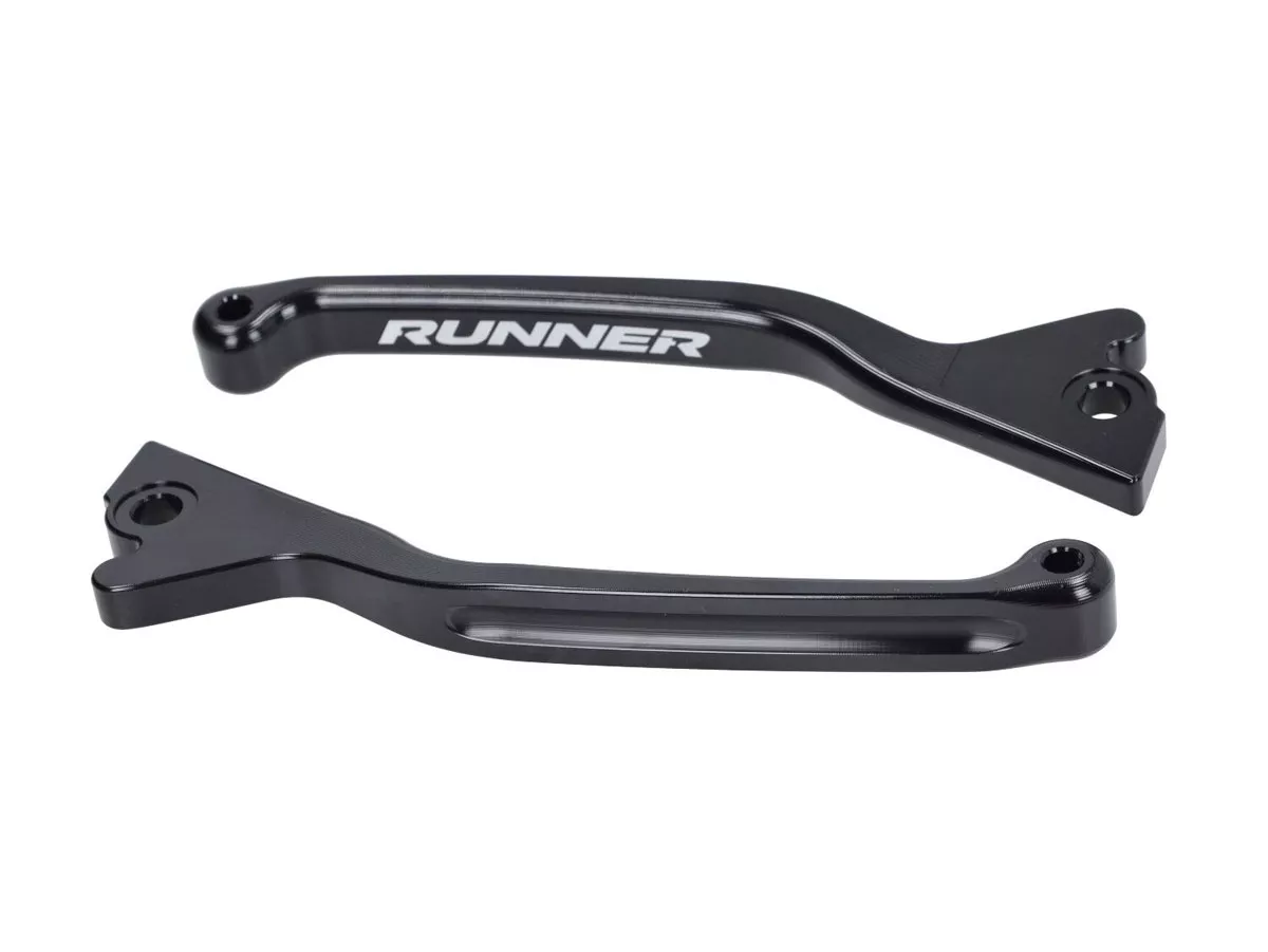 Brake Lever Set - Fast Arrow Pro - CNC - Gilera Runner 50-200 DD - Black