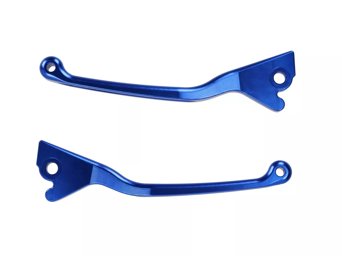 Brake Lever Set - Fast Arrow Pro - CNC - Gilera Runner 50-200 DD - Blue