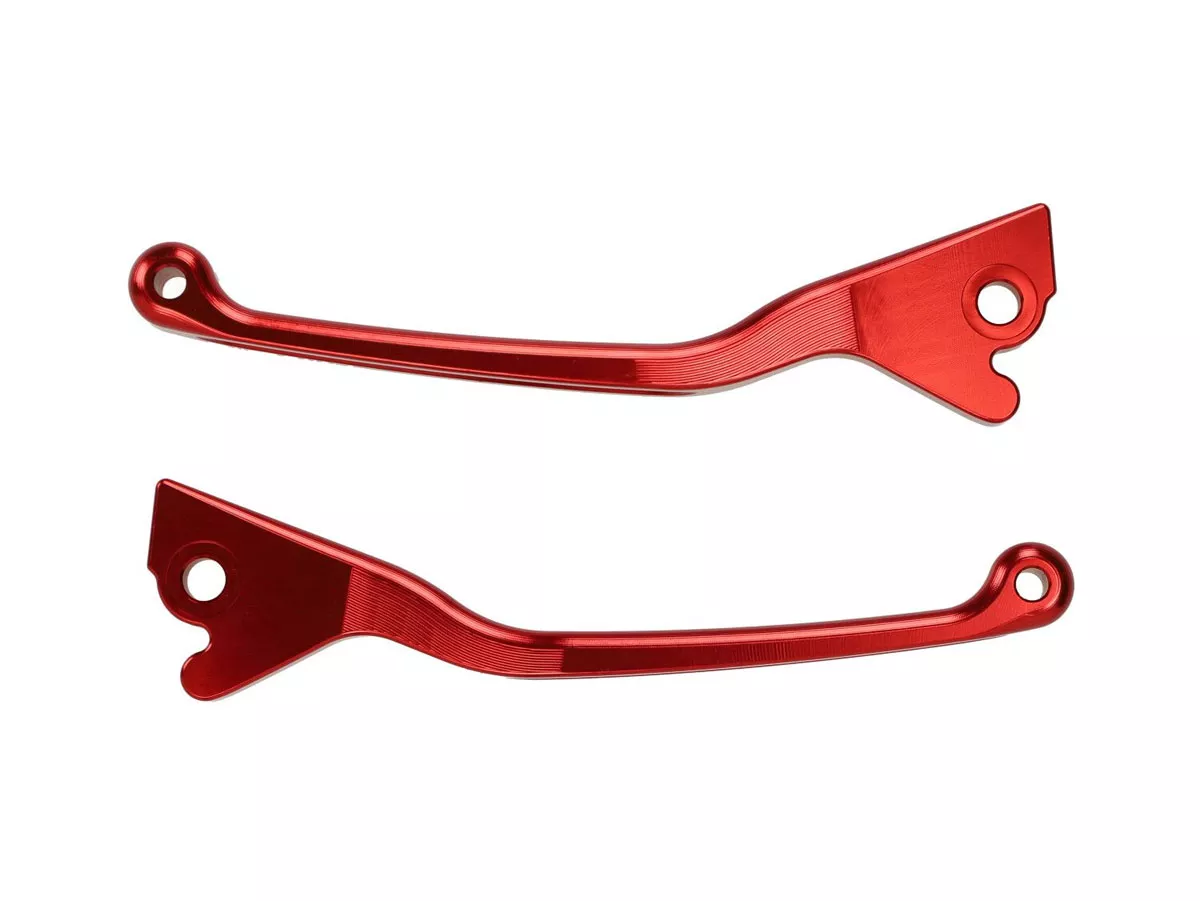 Brake Lever Set - Fast Arrow Pro - CNC - Gilera Runner 50-200 DD - Red