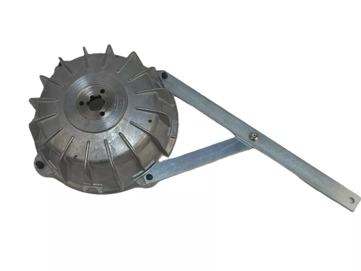 10-inch Brake Drum Mount - JB Fabrication - Lambretta LI Series 1-3, LI S, SX, TV Series 2-3