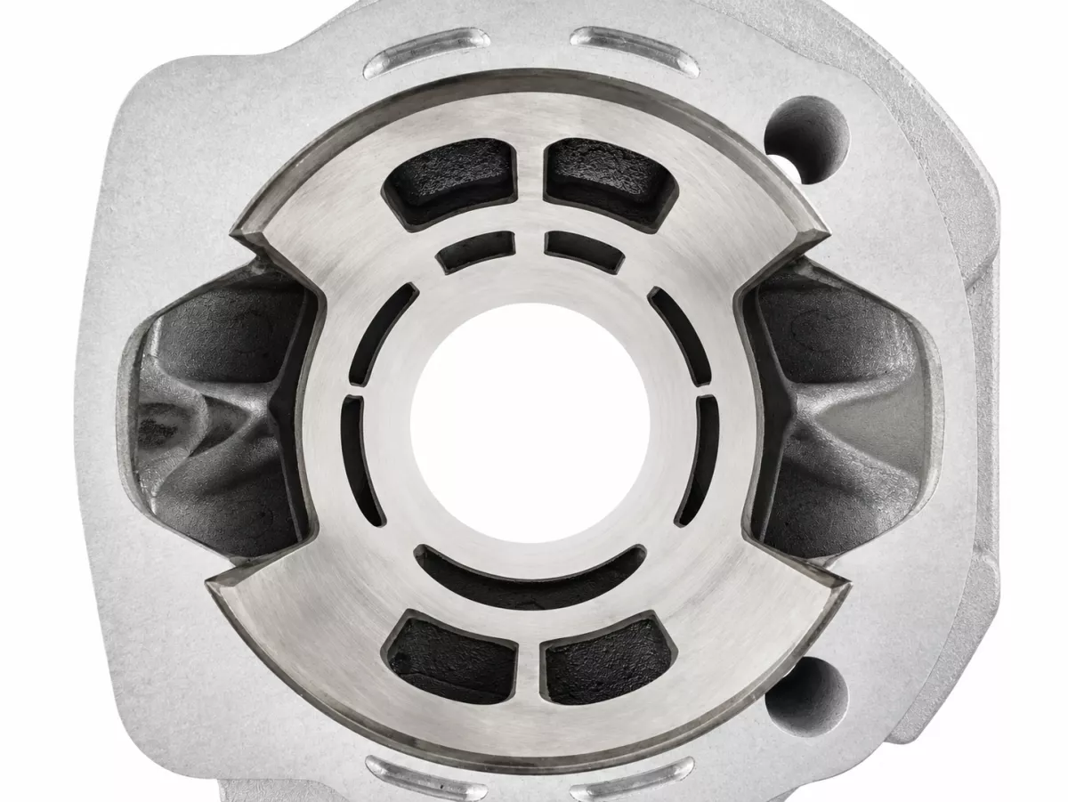 Zylinder -LARCHOTEK Dolomiti 187 ccm MEMBRANEINLASS, Wideframe, Faro Basso, Ø=63mm, Hub=60mm- Vespa 1953-1959, VM, VN, ACMA, VB1T, VGL1T, VL1T