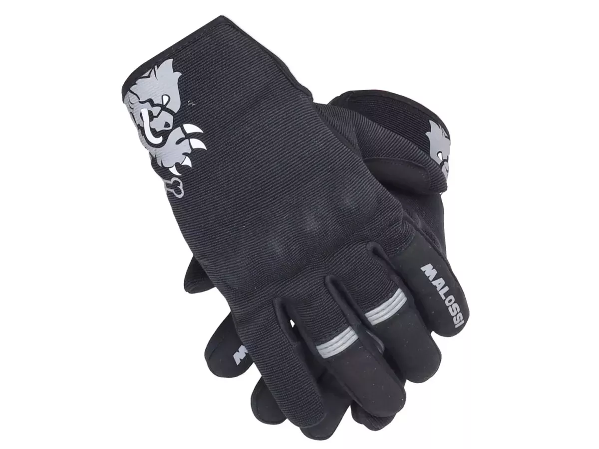 Guantes -Malossi- M-Gloves/Otoño - negro/gris - XS