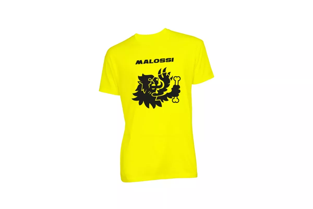 T-shirt -MALOSSI- fluogeel