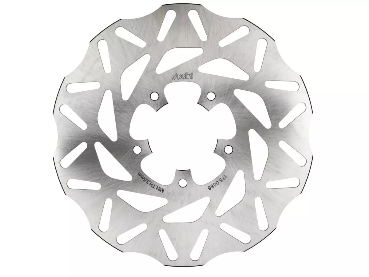 Disco de freno -POLINI- Wavy - Ø220x58x4 mm- Gilera Runner 50-200, Piaggio NRG, Aprilia Sport City One 50-125