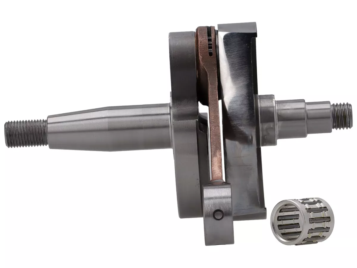 Kurbelwelle -POLINI (Drehschieber) 51mm Hub, 97mm Pleuel- Umrüstwelle Vespa PK50 XL/XL2 auf 125ccm (Ø 20mm Konus)