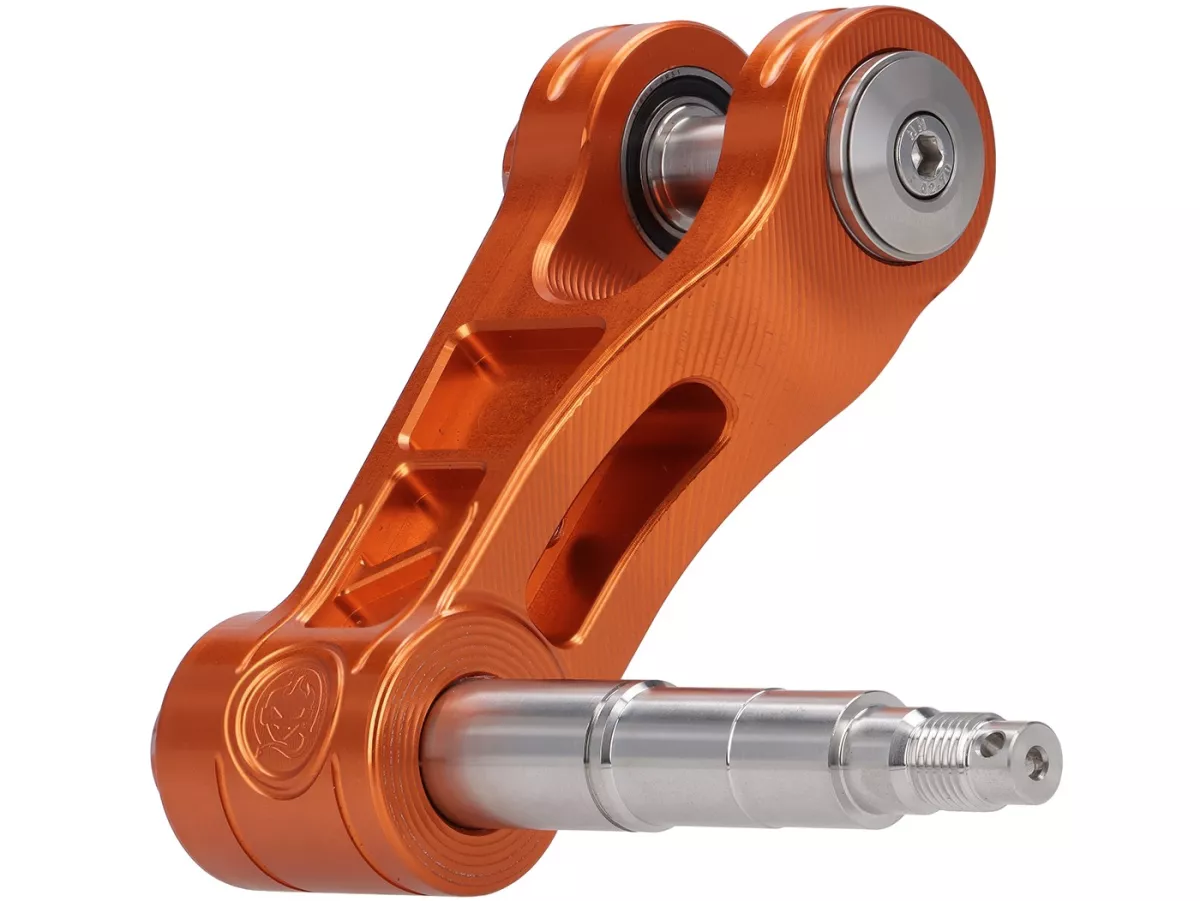 Forcellone TR Factory, V2, arancione per Vespa GTS, GTS Super, GTV, GT 60, GT, GT L, Sprint, Primavera, LX, LXV, S, ET2, ET4, 946, Piaggio Zip, Sfera Hexagon