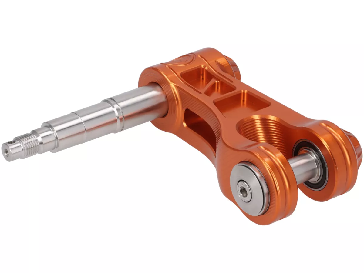 Forcellone TR Factory, V2, arancione per Vespa GTS, GTS Super, GTV, GT 60, GT, GT L, Sprint, Primavera, LX, LXV, S, ET2, ET4, 946, Piaggio Zip, Sfera Hexagon