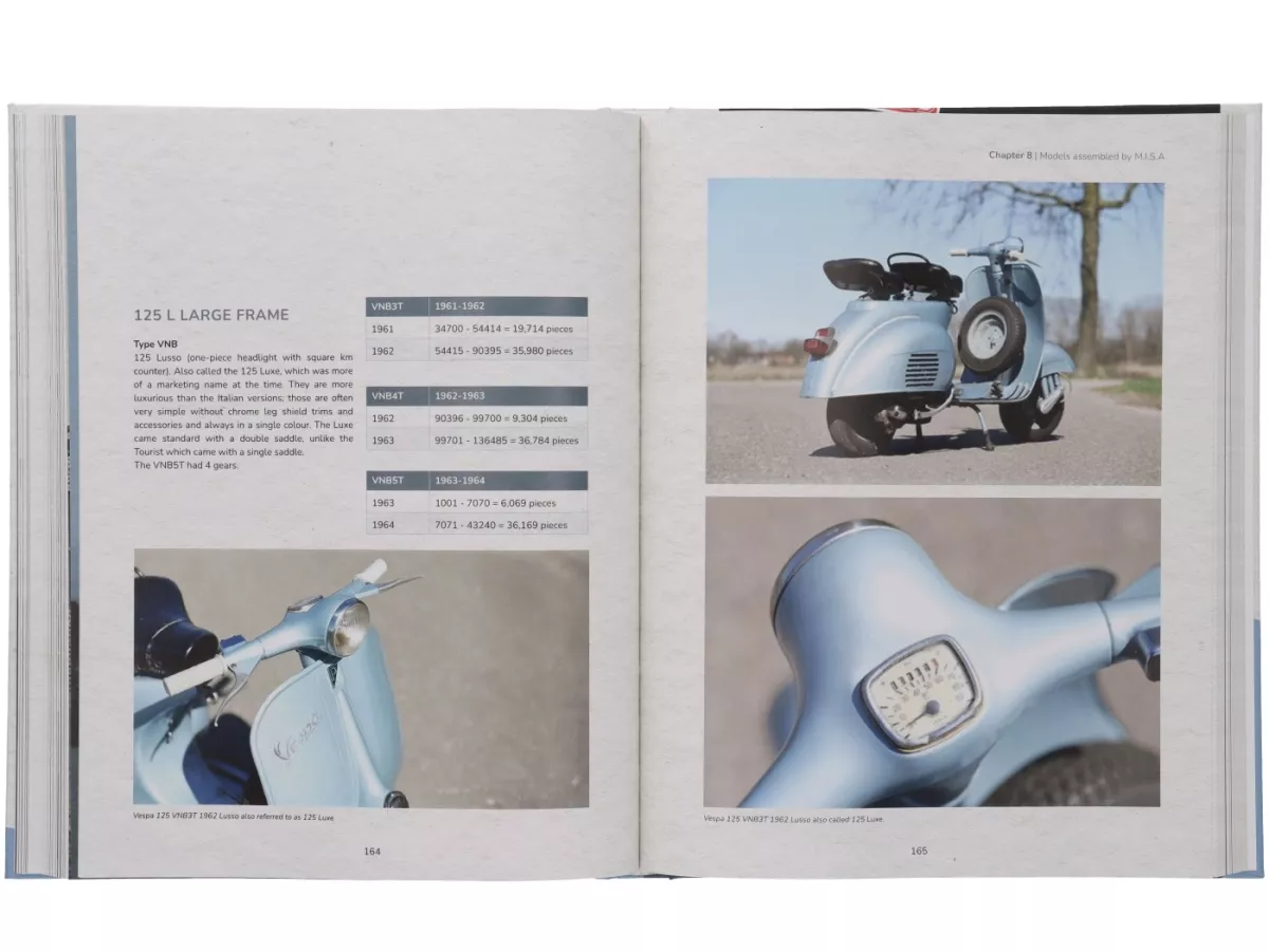Buch -WILD ON THE WASP- Chris van den Boom - Vespa & M.I.S.A. in Belgien, Englisch, 300 Seiten, Hardcover
