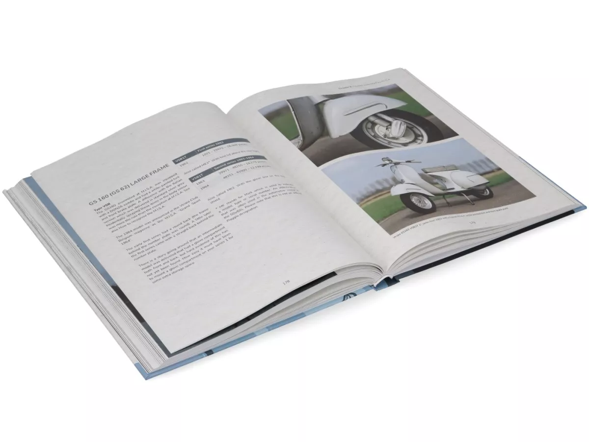 Buch -WILD ON THE WASP- Chris van den Boom - Vespa & M.I.S.A. in Belgien, Englisch, 300 Seiten, Hardcover