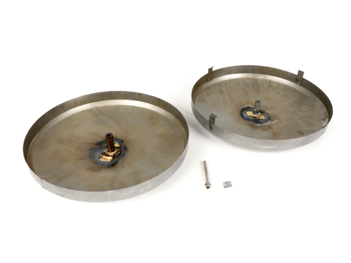Naafdop -SSC- Vespa SS50, SS90 - blank metaal