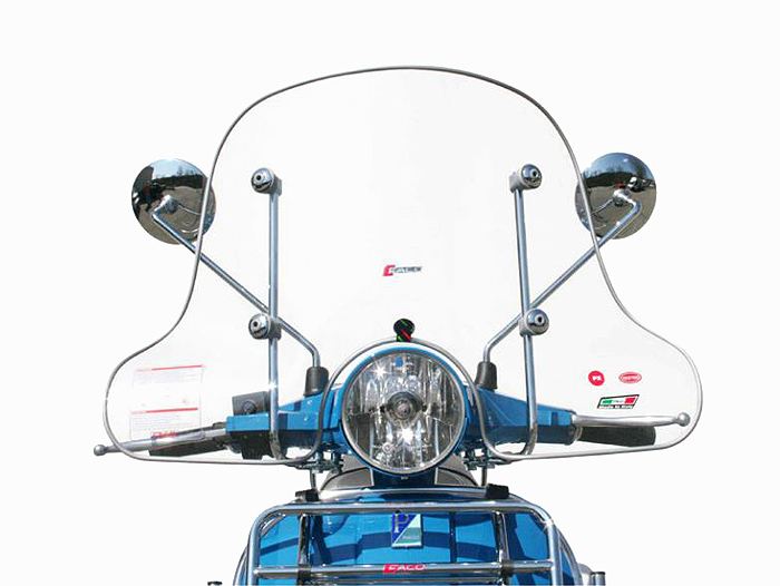 Parabrezza -FACO 4 stagioni- Vespa PX80, PX125, PX150, PX200