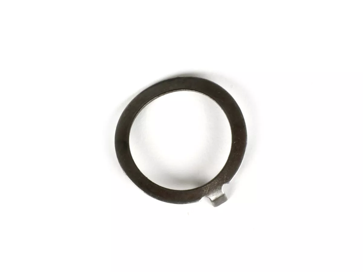 Fjäderbricka med krok gasrör/växelrör 22 x 29 x 1mm -PIAGGIO- Vespa Rally, Sprint150, TS125, GT125, GTR125, Super, V50, V90, SS50, SS90, PV125, ET3