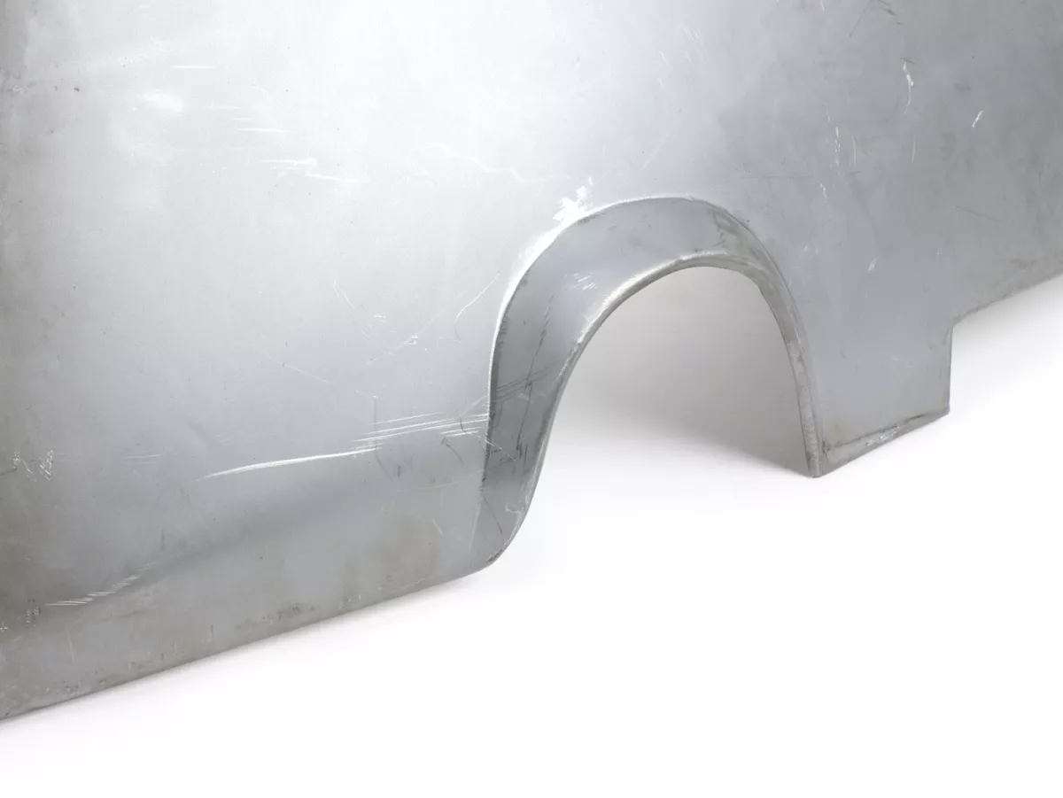 Side panel set -SPAQ- Lambretta DL, GP - oiled bare metall