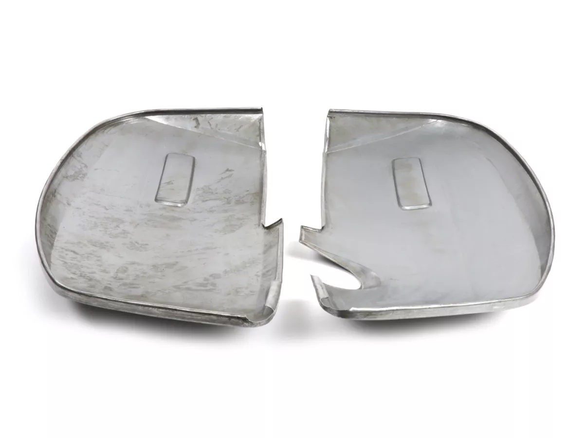 Side panel set -SPAQ- Lambretta DL, GP - oiled bare metall
