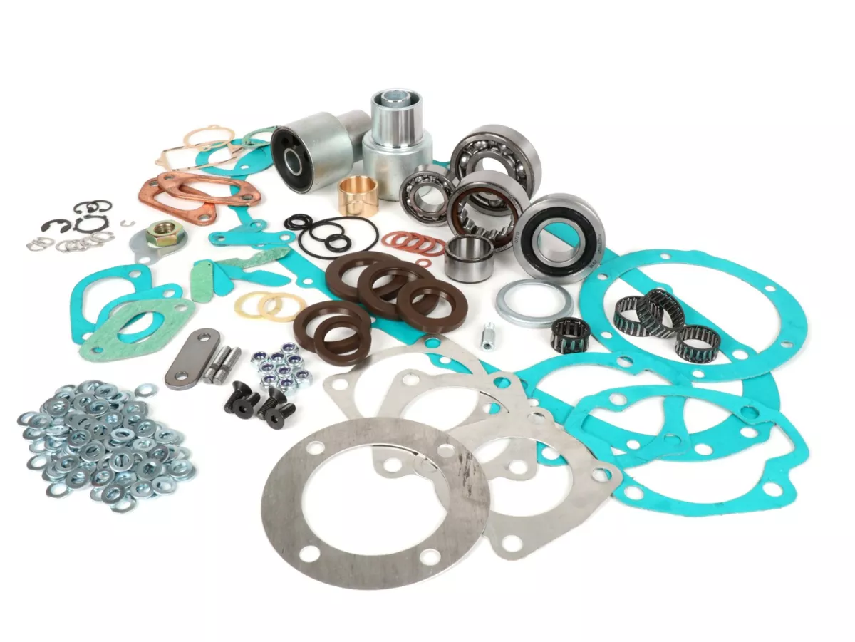 Motorrevisieset -LAMBRETTA- Lambretta LI, LIS, SX, TV (serie 2-3), DL, GP - Asafdichtingen Casa Lambretta