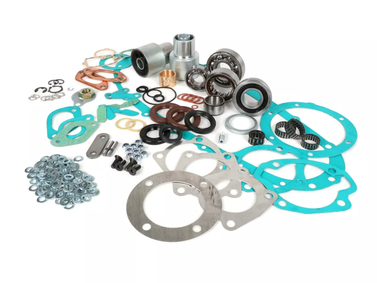 Engine repair kit -LAMBRETTA- Lambretta LI, LIS, SX, TV (series 2-3), DL, GP - oil seals Jockeys Boxenstop